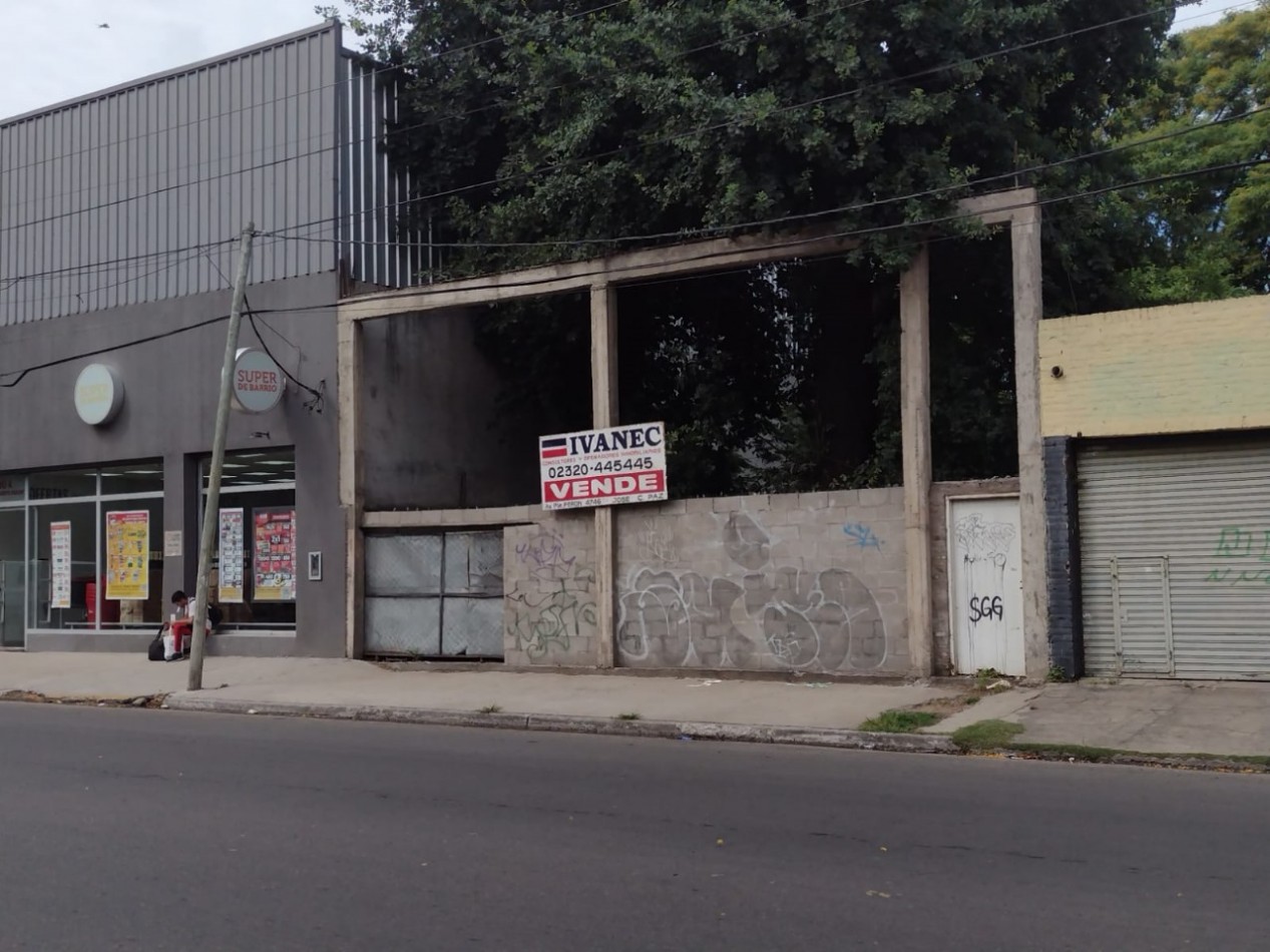 LOTE SOBRE AV. PTE. PERON - JOSE C. PAZ - IDEAL INVERSION.