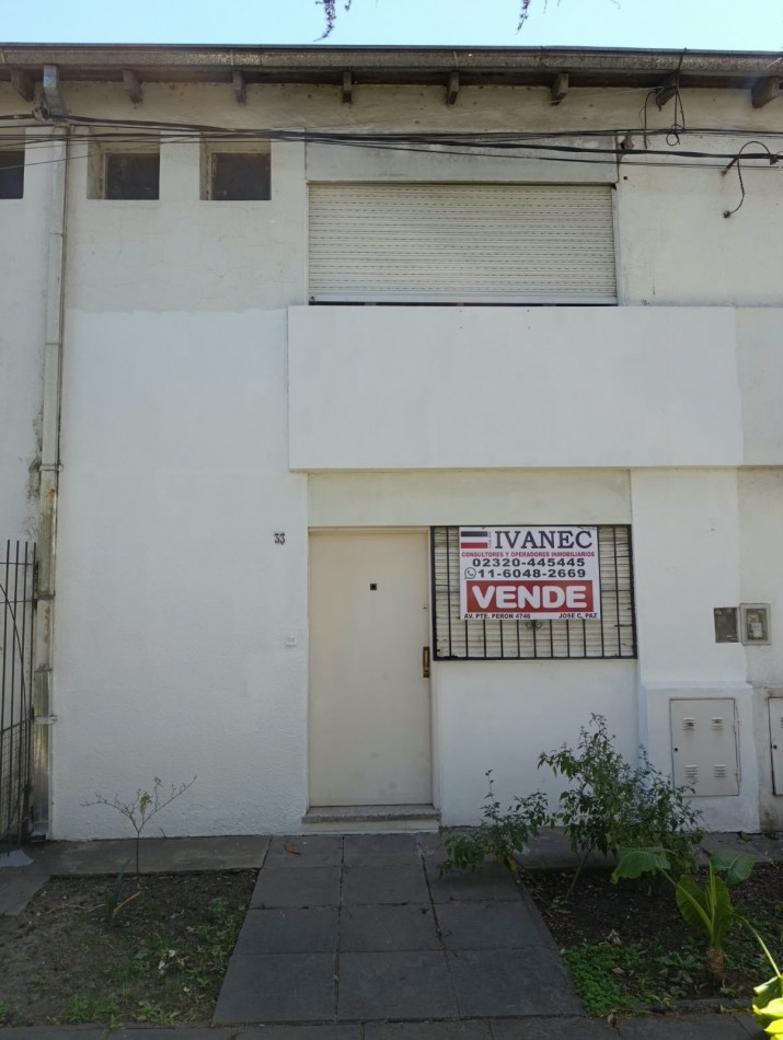 ANTICIPO Y CUOTAS - DPTO EN JOSE C. PAZ. 